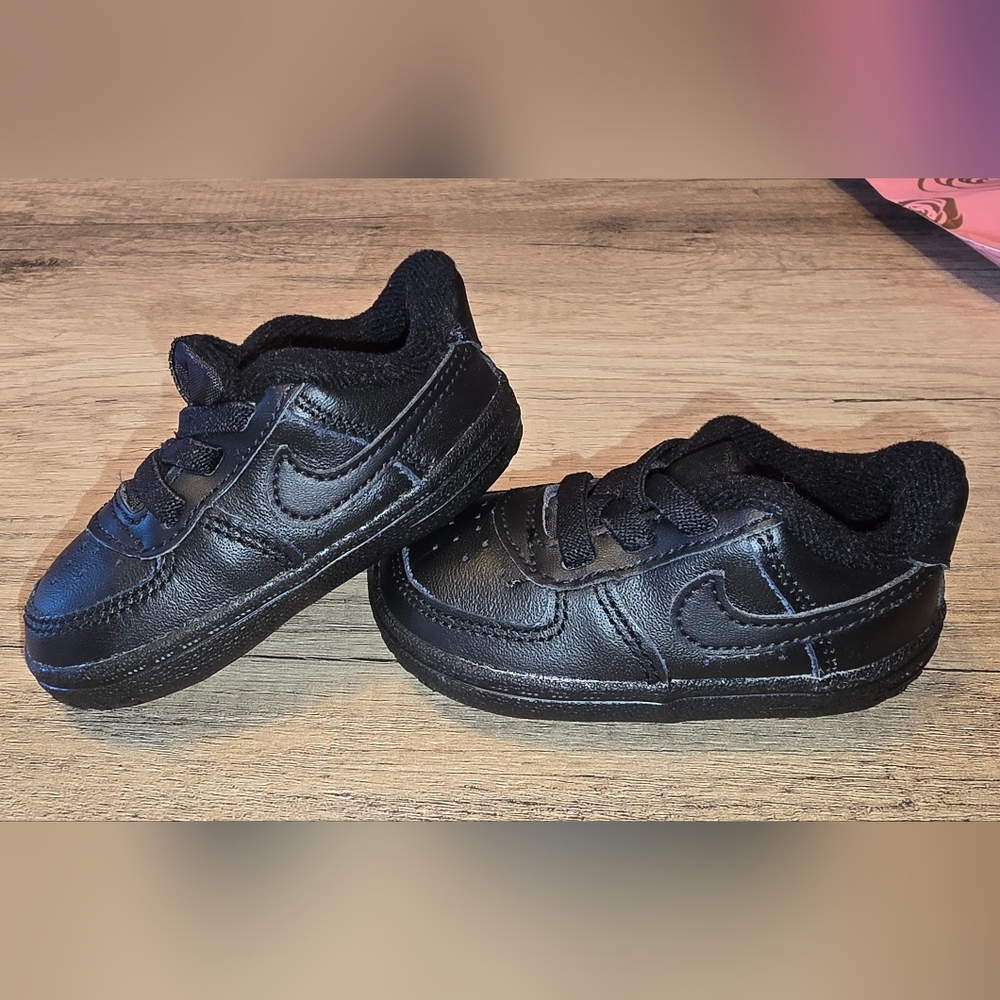 Nike Force 1 Crib Baby Booties - Picture 4 of 5
